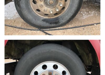 Truck Before and After