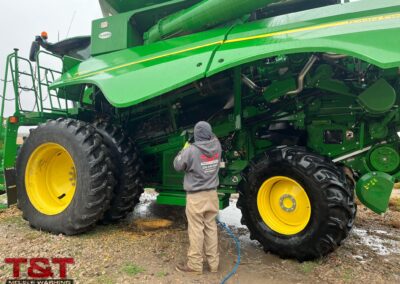 Combine Washing